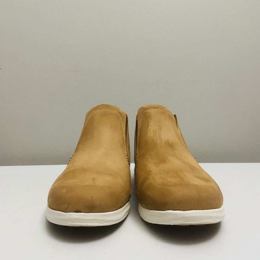 Olukai HAWAI'ILOA MANU HOPE Women's 9 Leather Sneaker Booties 20397-FX18 Brown - Picture 3 of 13